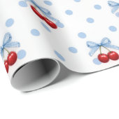 Kers op de Top Cadeaupapier (Rol Hoek)
