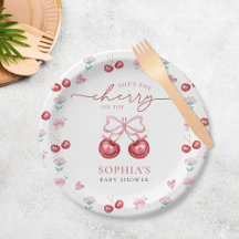 Kers Op De Top Coquette Meisje Baby Shower