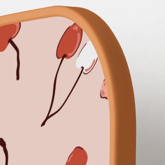 Kers op de top gemerkte Pickleball Paddle (Links Detail)