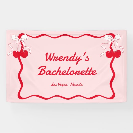 Kers op de Top Meidenavooravond Verwelkoming Spandoek (Horizontaal)