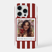 Kers op de top Moeiteloos zoet, minimaal iPhone Hoesje (Achterkant)