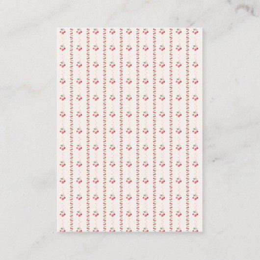 Kers op de top | QR-code register van Vrijgezellen Informatiekaartje (Achterkant)