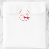 Kers op de top Stickers (Tas)