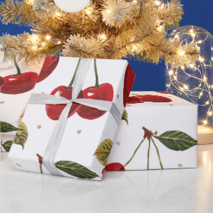 Kers op de top Thema Esthetisch Viraal Cadeaupapier