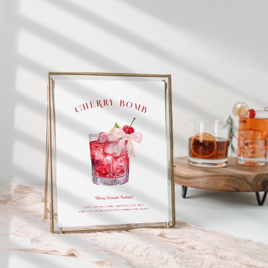 Kers op de top | Vrijgezellenfeest Handtekening Dr Poster