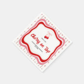 Kers op de top | VRIJGEZELLENFEEST Servet (Hoek)