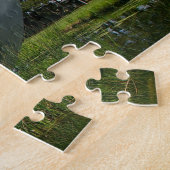 Kers op een Lepel Minnesota. Legpuzzel (Zijkant)