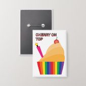Kers op Top 02 Button (Voorkant / Achterkant)