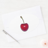 Kers Ovale Sticker (Envelop)