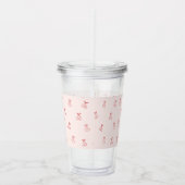 Kers Overzicht Minimalisme Acryl Drinkbeker (Rechts)