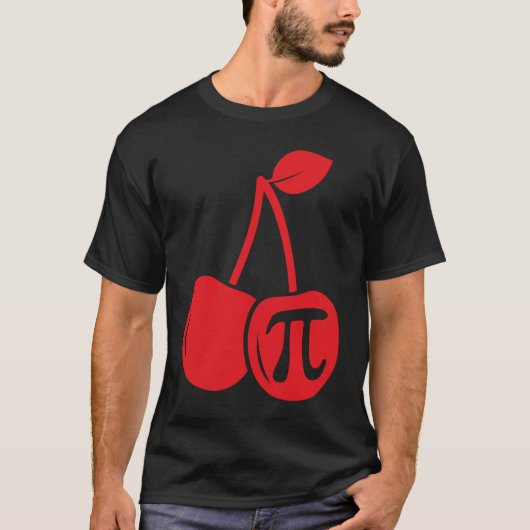 Kers Pi Dag  Wiskunde Nerd Taart Leraar 3 14 Weten T-shirt (Voorkant)