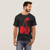 Kers Pi Dag  Wiskunde Nerd Taart Leraar 3 14 Weten T-shirt (Voorkant volledig)