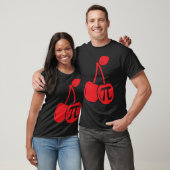 Kers Pi Dag  Wiskunde Nerd Taart Leraar 3 14 Weten T-shirt (Unisex)