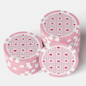 Kers Picknick Poker Chips (Opstapeling)