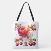 Kers Pop Tote Bag (Achterkant)