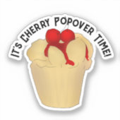 Kers Popover Sticker (Voorkant)