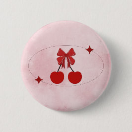 Kers Ronde Button 5,7 Cm