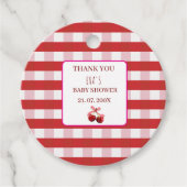 Kers Smoe Moderne Virale Trendy Esthetisch Bedankjes Labels (Voorkant)