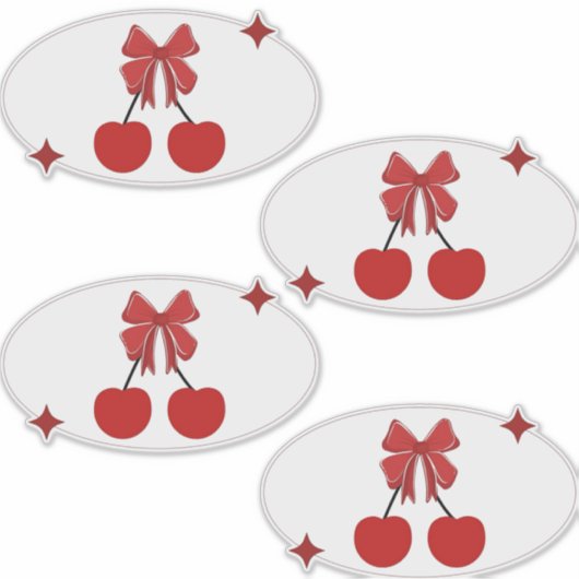 Kers Sticker (Voorkant)