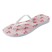 Kers Teenslippers (Schuin)