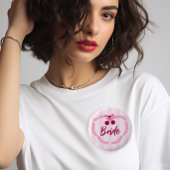 Kers Thema Bruidsfeest Bruid Ronde Button 5,7 Cm