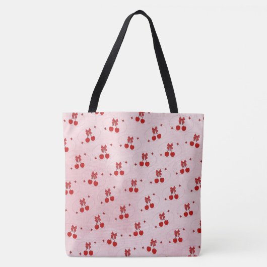 Kers Tote Bag (Voorkant)