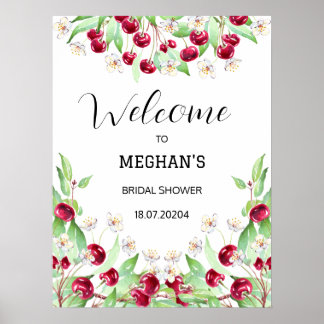 Kers Veel Bruidsmeisje Feest Poster