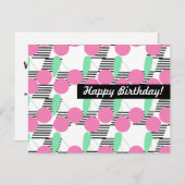 Kers Verjaardag Elke Gelegenheid Persoonlijk Briefkaart (Voorkant / Achterkant)