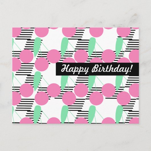 Kers Verjaardag Elke Gelegenheid Persoonlijk Briefkaart (Voorkant)