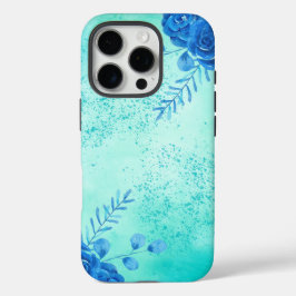Kers waterverf bloemen iPhone 16 pro hoesje