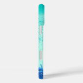 Kers waterverf bloemen Case-Mate iPhone case (Achterkant / Rechts)