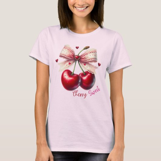 Kers Zoet T-shirt (Voorkant)