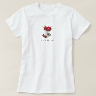 Kers zoete esthetische zomer verse vruchten zoet t-shirt