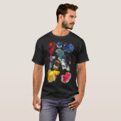Kersbarbeel (mannetje) t-shirt (Voorkant volledig)
