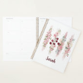 Kersbloesem Bloemenschildering in Waterverf, Naam Planner (Display)