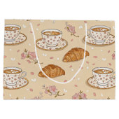 Kersbloesem Coffee Cozy Patroon (2) Groot Cadeauzakje (Achterkant)