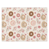Kersbloesem Coffee Cozy Patroon (3) Tafelkleed (Voorkant (Horizontaal))