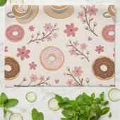 Kersbloesem Coffee Cozy Patroon (3) Theedoek (Gevouwen)