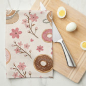 Kersbloesem Coffee Cozy Patroon (3) Theedoek (Quarter Fold)