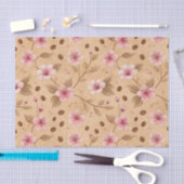 Kersbloesem Coffee Cozy Patroon (5) Tissuepapier (Craft)