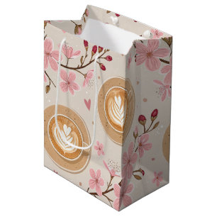 Kersbloesem Coffee Cozy Patroon (7) Medium Cadeauzakje