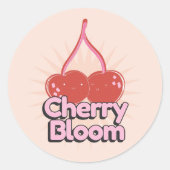 Kersbloesem Sticker (Voorkant)