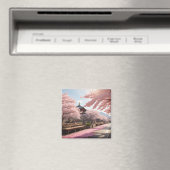 Kersbomen in Japan Magneet (Insitu (Vaatwasser))