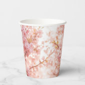 Kersebloesem Delight Bruidsmeisje Uitnodiging Papieren Bekers (Achterkant)