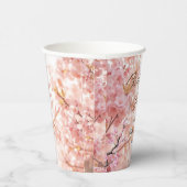 Kersebloesem Delight Bruidsmeisje Uitnodiging Papieren Bekers (Rechts)