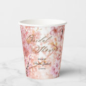 Kersebloesem Delight Bruidsmeisje Uitnodiging Papieren Bekers (Voorkant)