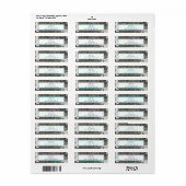 Kersebloesem verzendlabel etiket (Full Sheet)