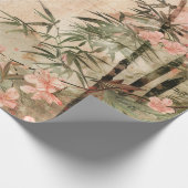 Kersebloesemtuin Scène (1) Cadeaupapier (Hoek)