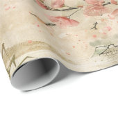 Kersebloesemtuin Scène (1) Cadeaupapier (Rol Hoek)