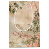 Kersebloesemtuin Scène (1) Medium Cadeauzakje (Voorkant)